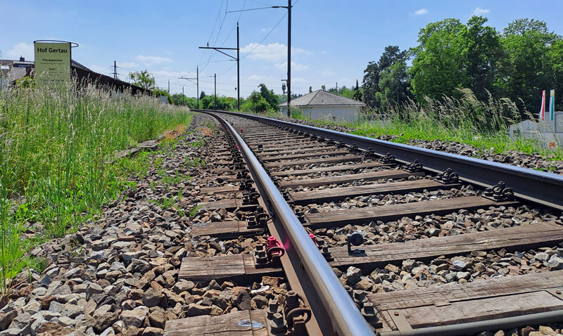 Monitoring Gleise SBB in Bischofszell