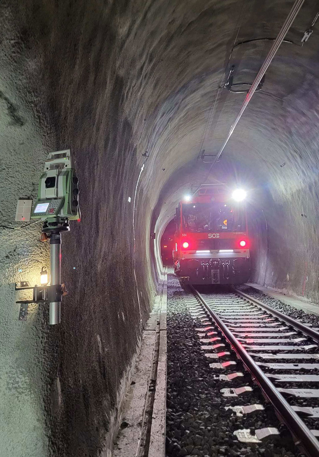 Monitoring Hangrutsch St. Fiden-Goldach und Tunnel SOB
