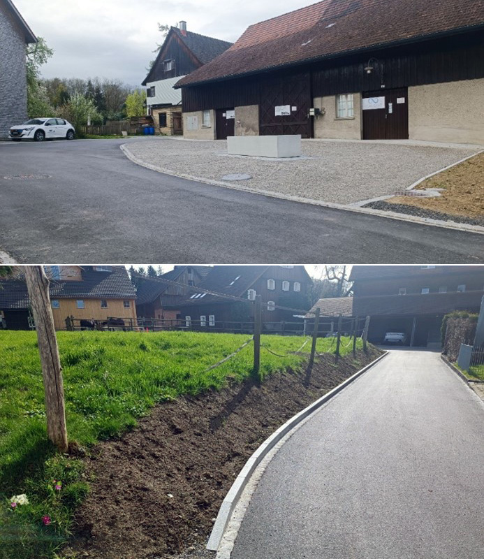 Strassensanierung Horchental