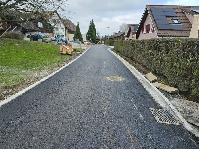 Strassenbelag - Strassensanierung Näppenschwil, Mörschwil