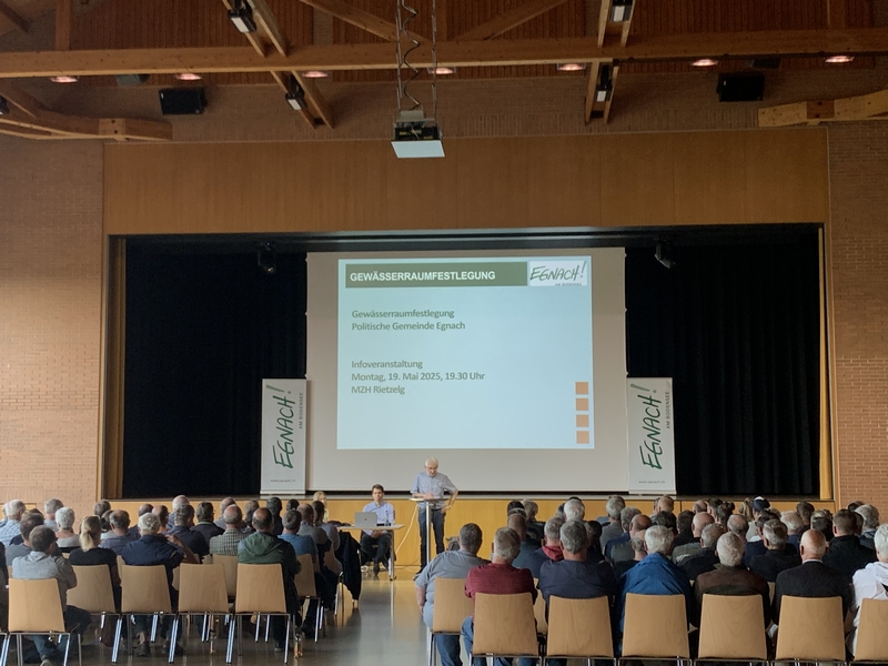 Gewässerraum und Sondernutzungspläne Egnach